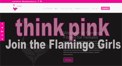 Desktop Screenshot of flamingofitness.com