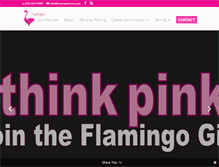 Tablet Screenshot of flamingofitness.com